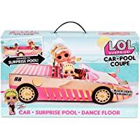 LOL Surprise Coupe Automóvil-Piscina con Muñeca Exclusiva- Piscina Sorpresa- Pista de Baile y Más